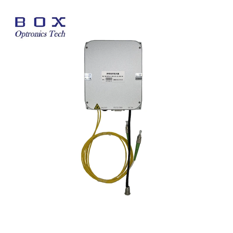 Amplificatore a banda C con fibra di alta potenza ad alta potenza