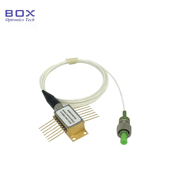 760 nm 10 mW Butter di diodo laser a fibra a 14 pin per misurare O2