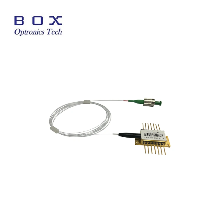 Diodo per pompaggio laser da 974 nm FBG Burro a 14 pin LD stabilizzato con TEC
